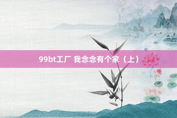 99bt工厂 我念念有个家（上）